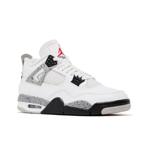 this is an image of Jordan 4 Retro "White Cement"