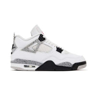 this is an image of Jordan 4 Retro "White Cement"
