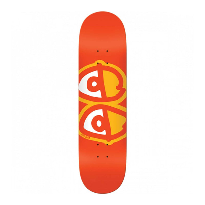 Krooked Team Eyes Assorted Skateboard Deck face view showing signature Gonzales Eyes graphic