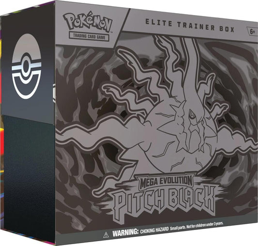 Pokemon TCG Pitch Black Elite Trainer Box front view factory sealed