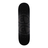 Krooked Team Eyes Assorted Skateboard Deck overhead view showing colorway detail on maple veneer