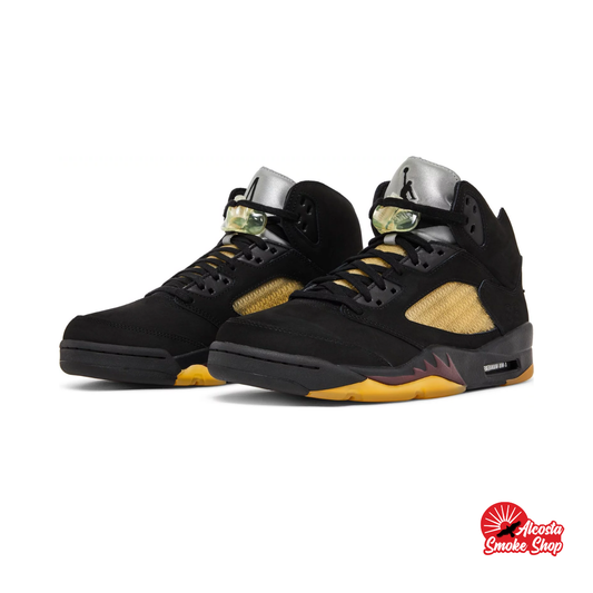 this is an image of A Ma Maniére x Air Jordan 5 Retro ‘Dusk’