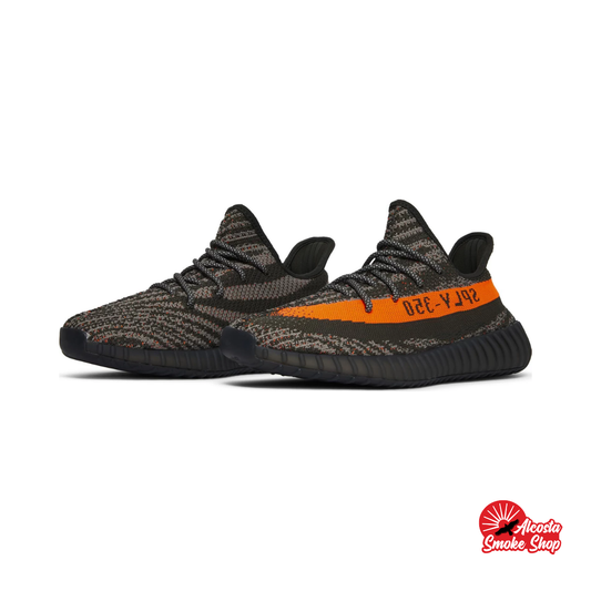 this is an image of Adidas Yeezy Boost 350 V2 "Carbon Beluga"