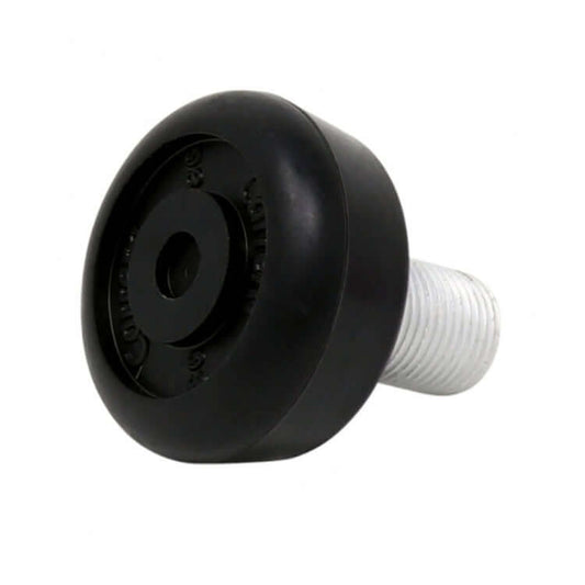 this is an image of Adjustable Round Toe Stops Black Pair