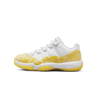 Air Jordan 11 Retro Yellow Snake Skin Men's Sneaker
