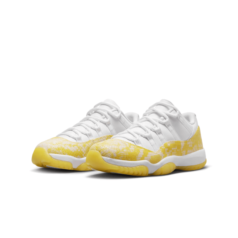 Air Jordan 11 Retro Yellow Snake Skin Men's Sneaker