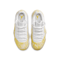 Air Jordan 11 Retro Yellow Snake Skin Men's Sneaker