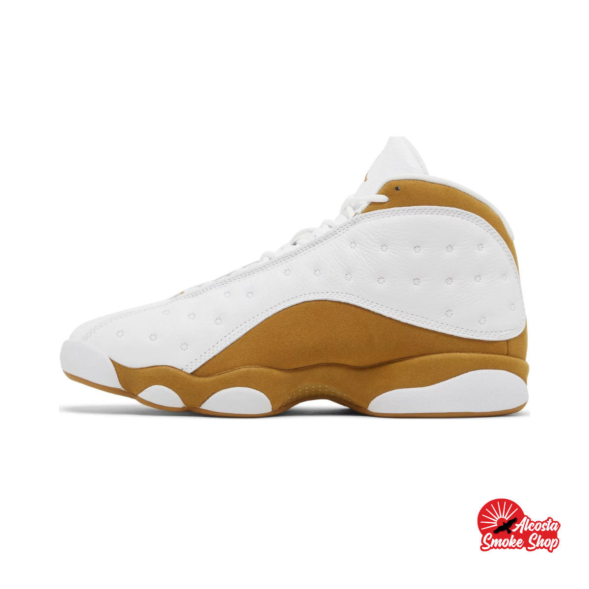 this is an image of Air Jordan 13 "Wheat"