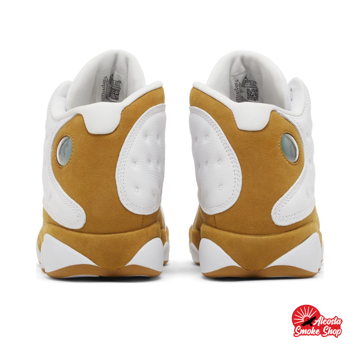 this is an image of Air Jordan 13 "Wheat"