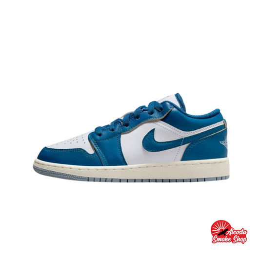 this is an image of Air Jordan 1 Low SE "Industrial Blue"