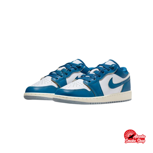 this is an image of Air Jordan 1 Low SE "Industrial Blue"