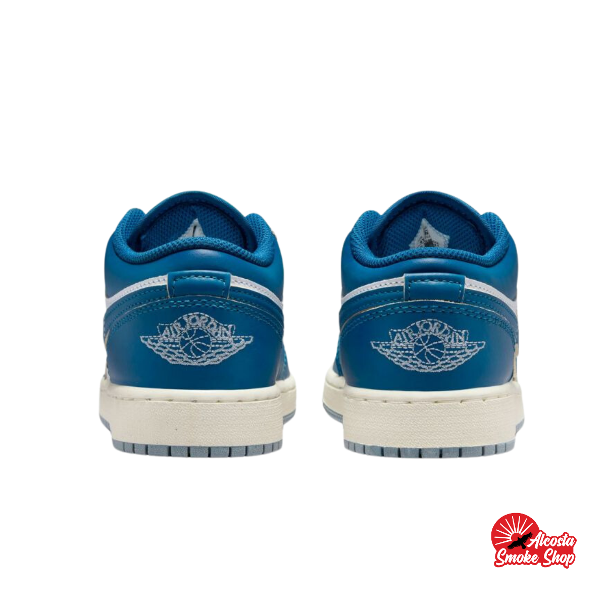 this is an image of Air Jordan 1 Low SE "Industrial Blue"