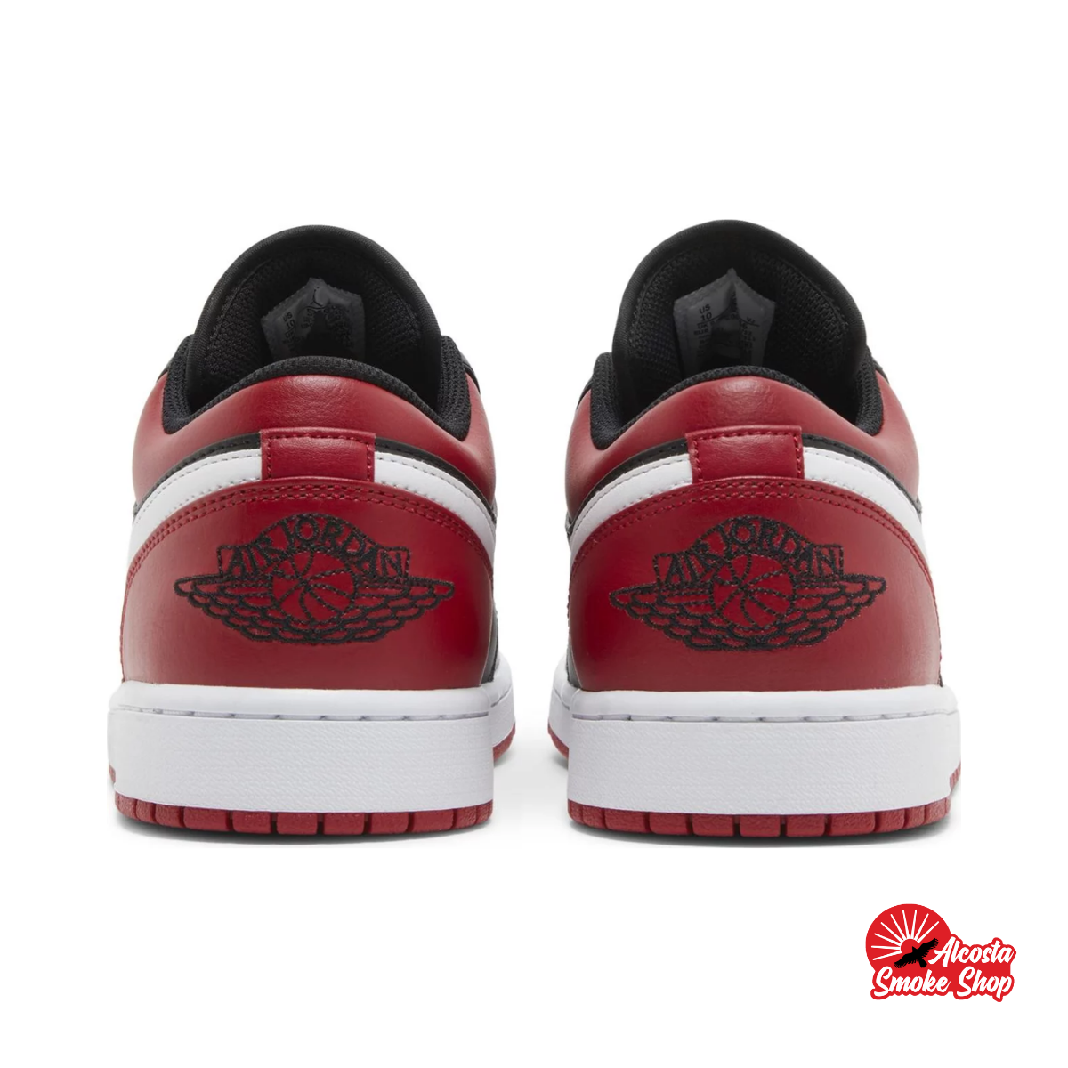 this is an image of Air Jordan 1 Low "Alternate Bred Toe"