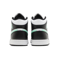 this is an image of Air Jordan 1 Mid "Green Glow"