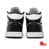this is an image of Air Jordan 1 Mid "Panda" (Women's)
