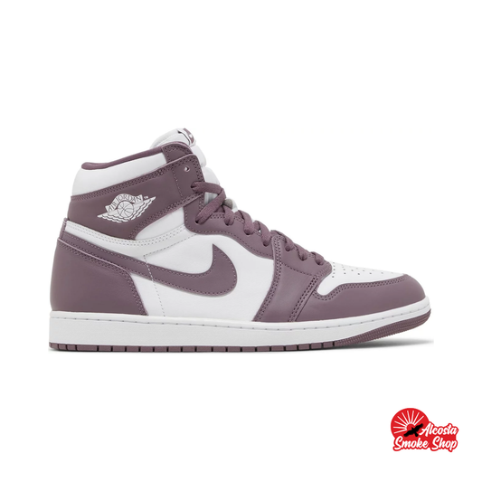 this is an image of Air Jordan 1 Retro High OG "Mauve"