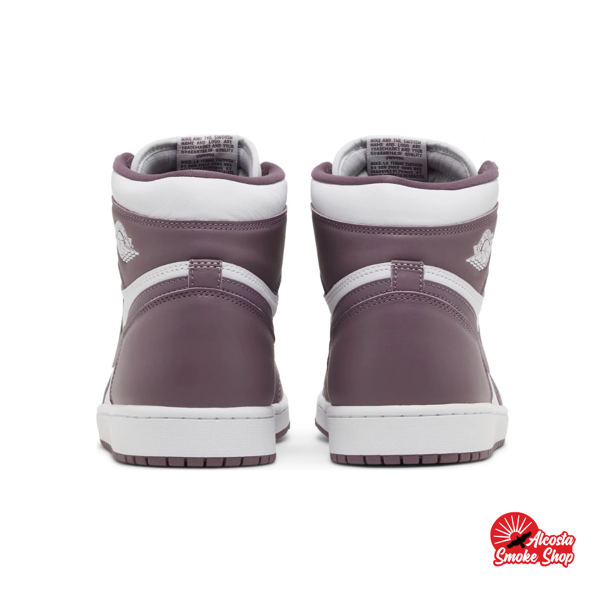this is an image of Air Jordan 1 Retro High OG "Mauve"