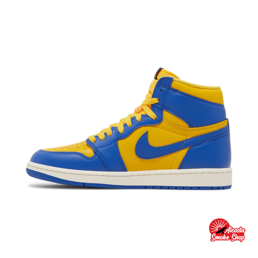 this is an image of Air Jordan 1 Retro High OG "Reverse Laney" (Women's)