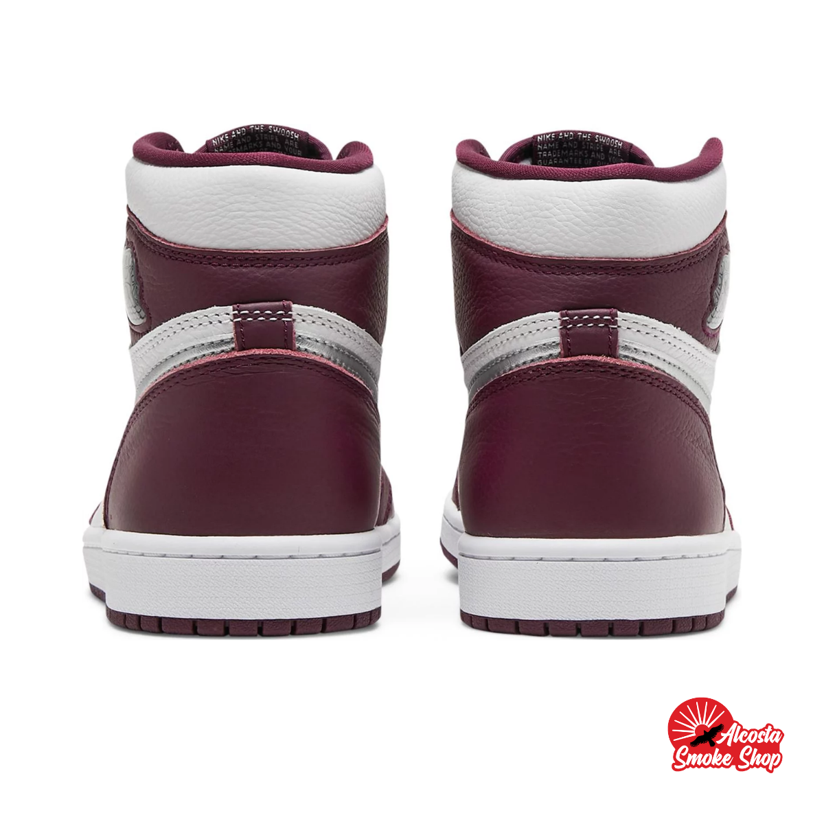 this is an image of Air Jordan 1 Retro High "Bordeaux"