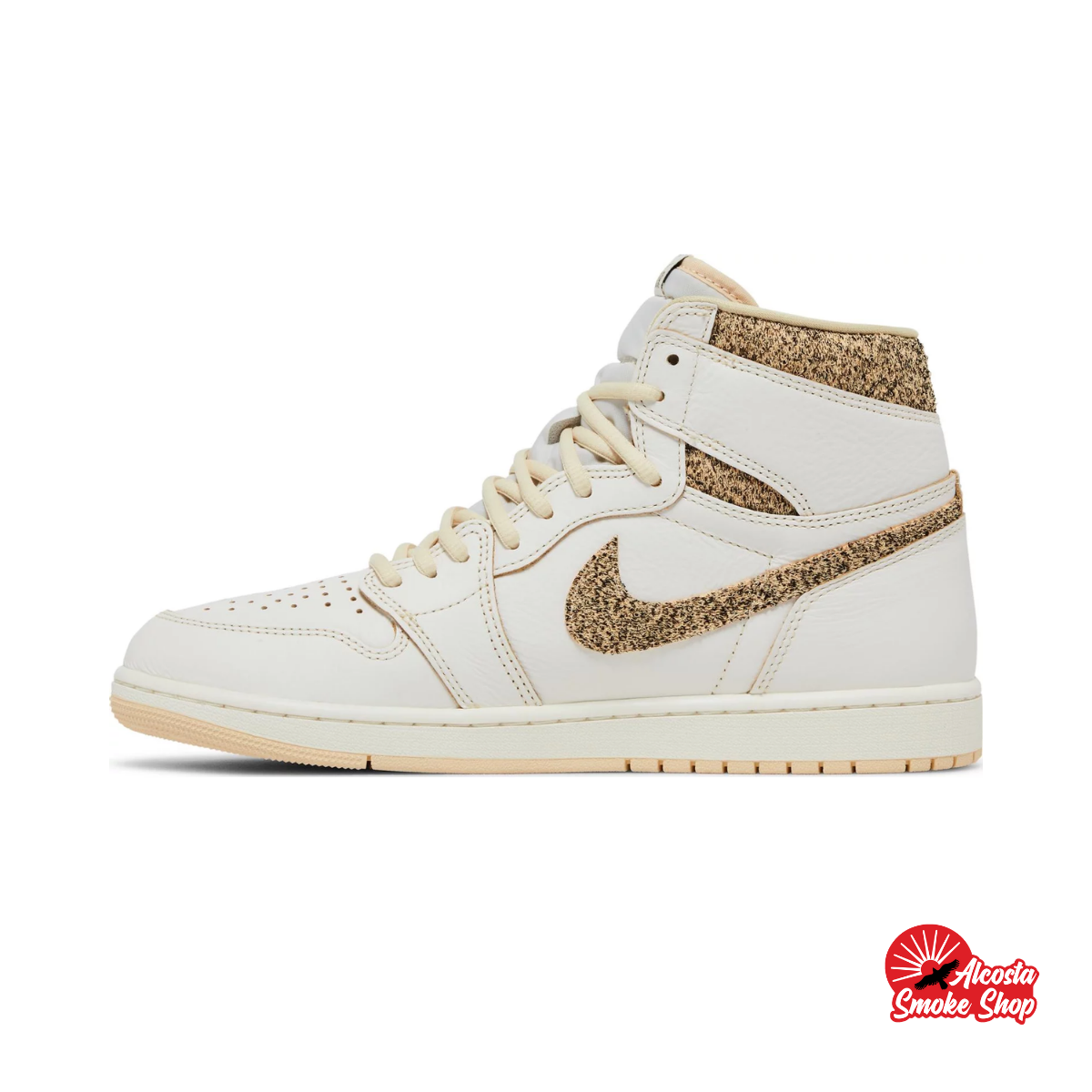 this is an image of Air Jordan 1 Retro High "Craft Vibrations Of Naija"