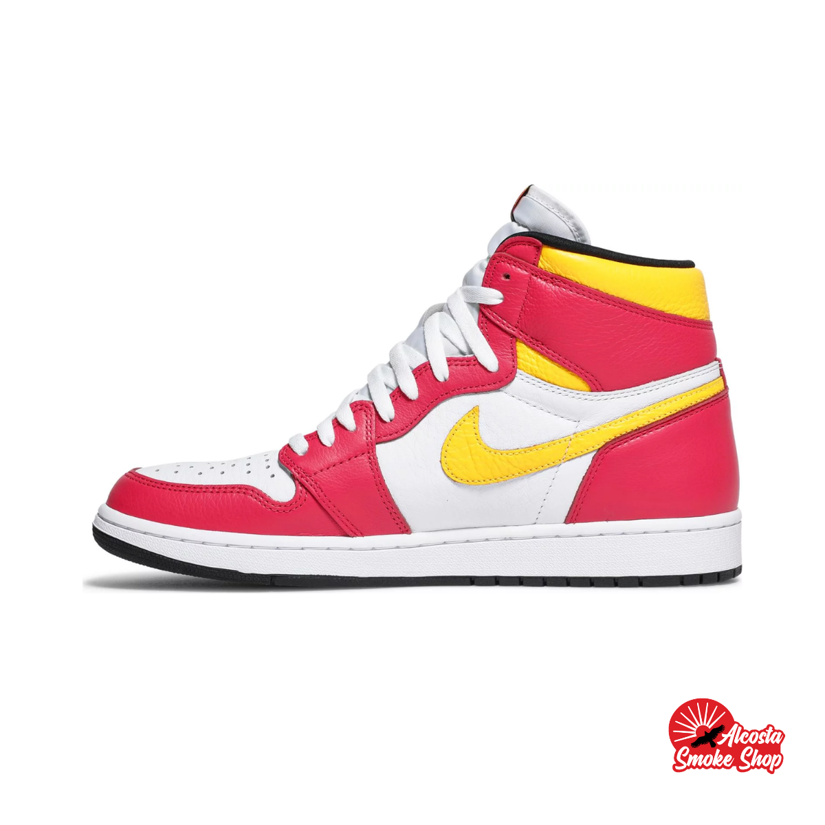 this is an image of Air Jordan 1 Retro High "Light Fusion Red"