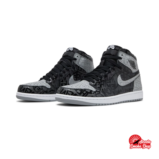 this is an image of Air Jordan 1 Retro High "Rebellionaire"