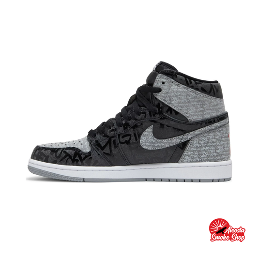 this is an image of Air Jordan 1 Retro High "Rebellionaire"