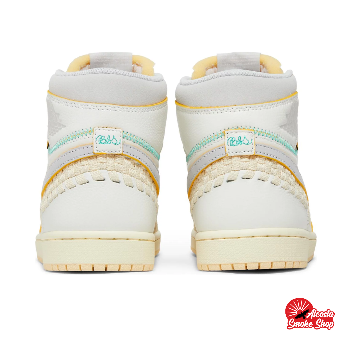this is an image of Air Jordan 1 Retro High OG SP "Union LA Bephies Beauty Supply Summer Of 96"