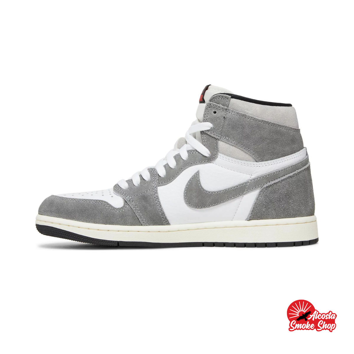 this is an image of Air Jordan 1 Retro High "Washed Black"