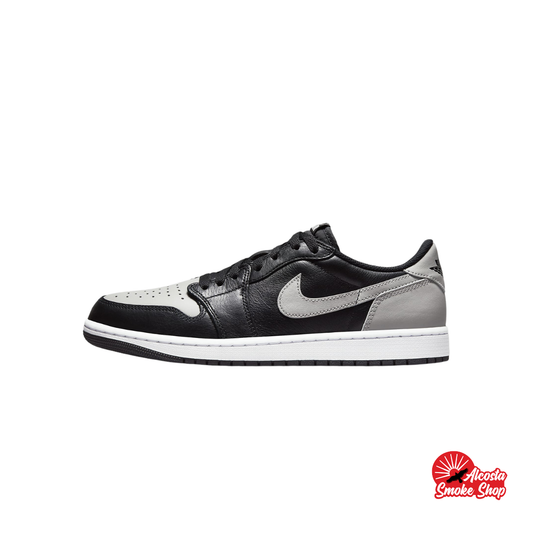 this is an image of Air Jordan 1 Retro Low OG "Shadow"