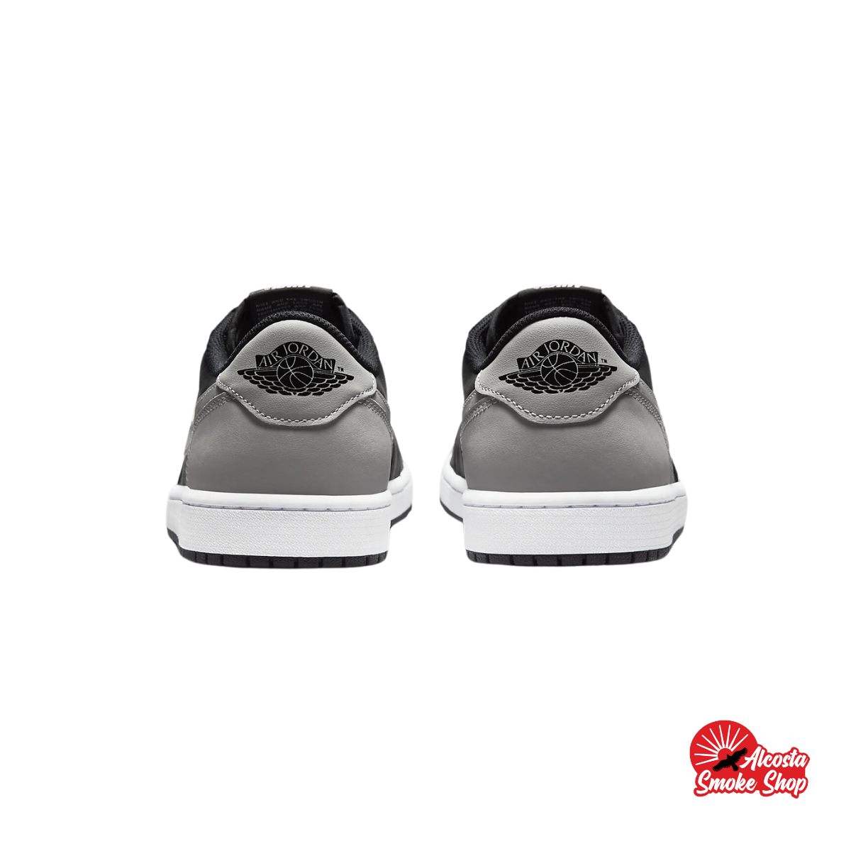 this is an image of Air Jordan 1 Retro Low OG "Shadow"