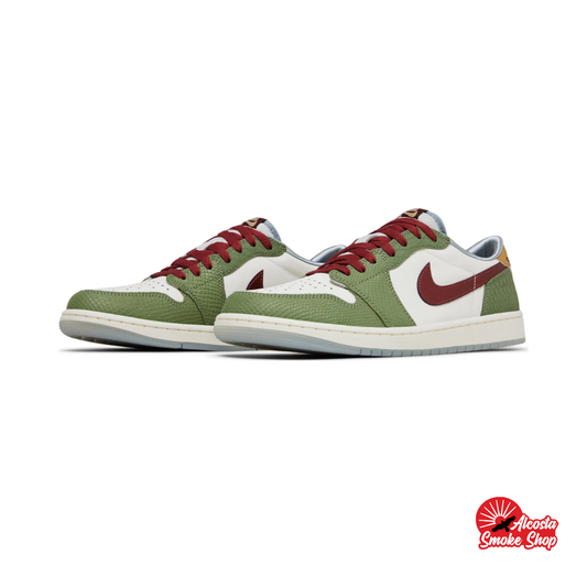 this is an image of Air Jordan 1 Retro Low "Year Of The Dragon"