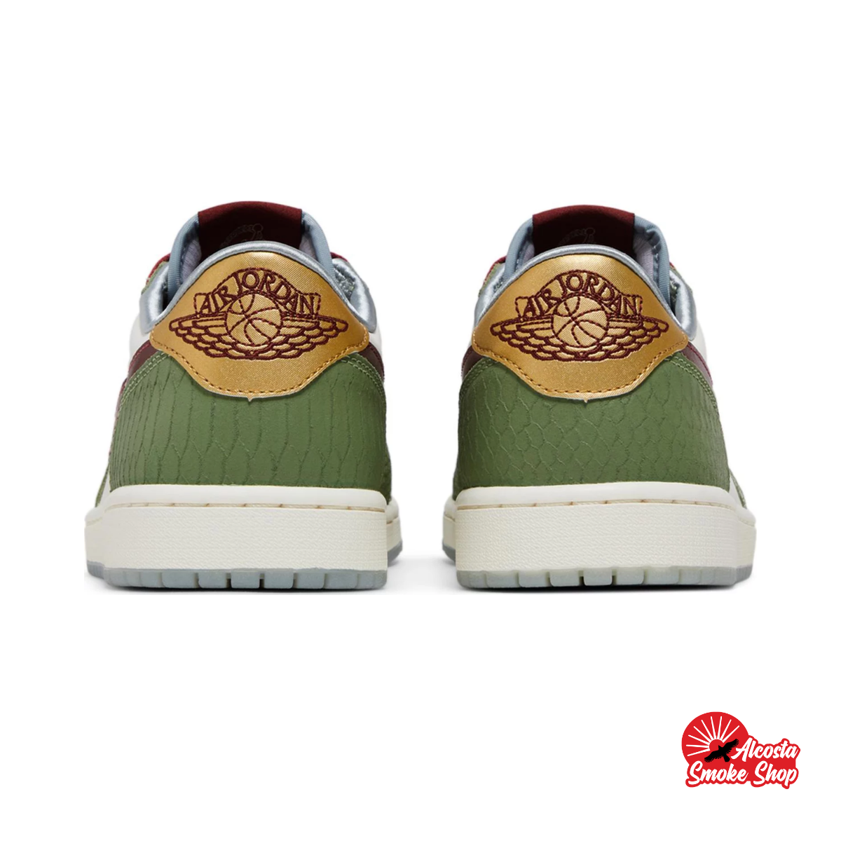 this is an image of Air Jordan 1 Retro Low "Year Of The Dragon"