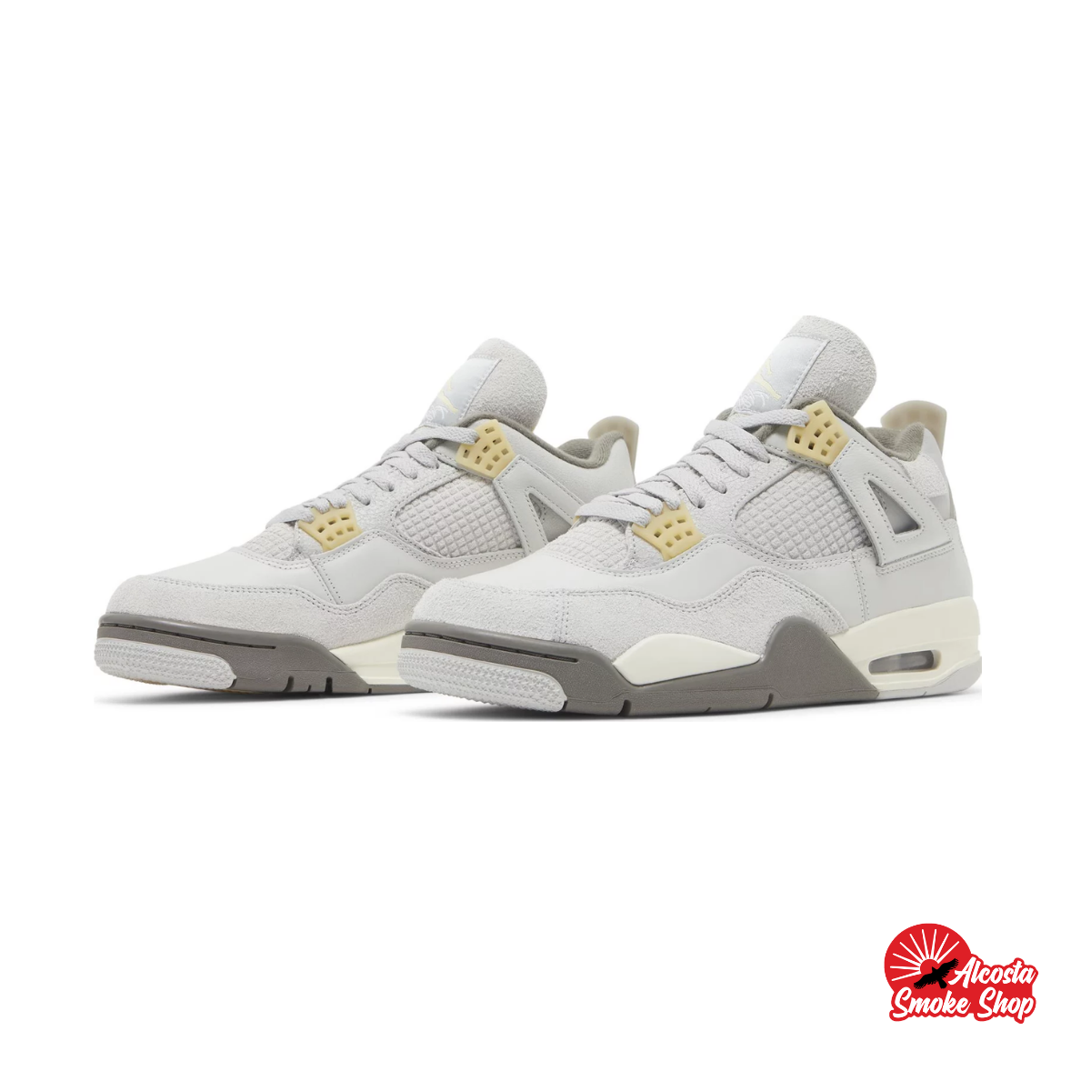 this is an image of Air Jordan 4 Retro SE "Craft Photon Dust"