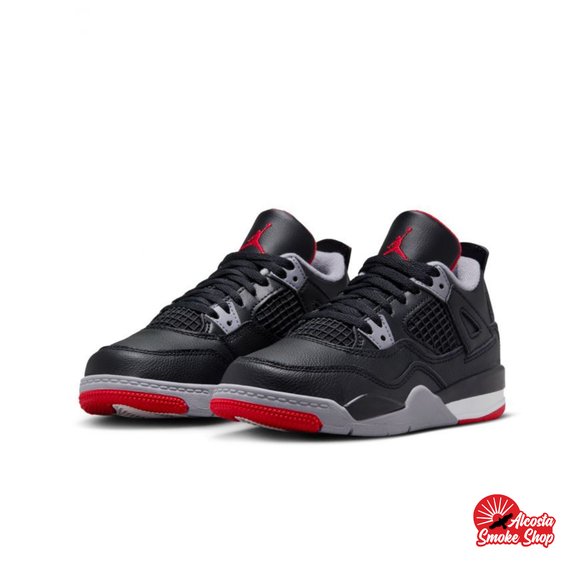 this is an image of Air Jordan 4 Retro "Bred ReImagined"