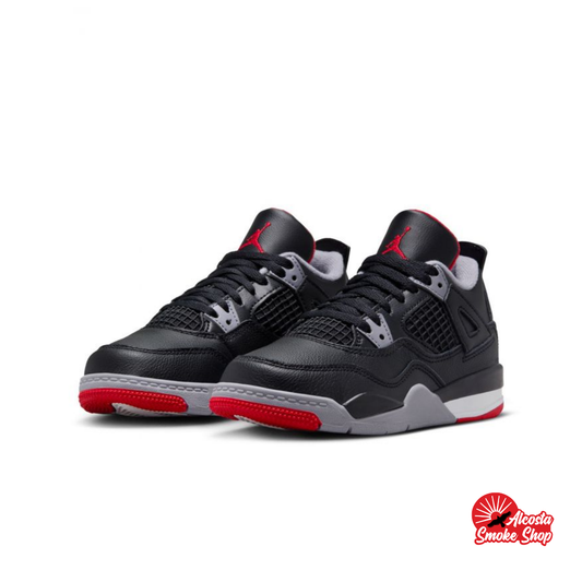 this is an image of Air Jordan 4 Retro "Bred ReImagined"