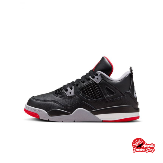 this is an image of Air Jordan 4 Retro "Bred ReImagined"
