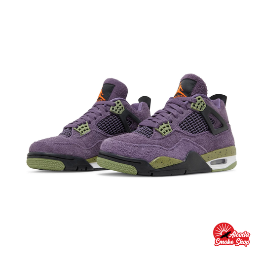 this is an image of Air Jordan 4 Retro "Canyon Purple" (Women's)