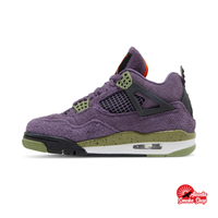 this is an image of Air Jordan 4 Retro "Canyon Purple" (Women's)