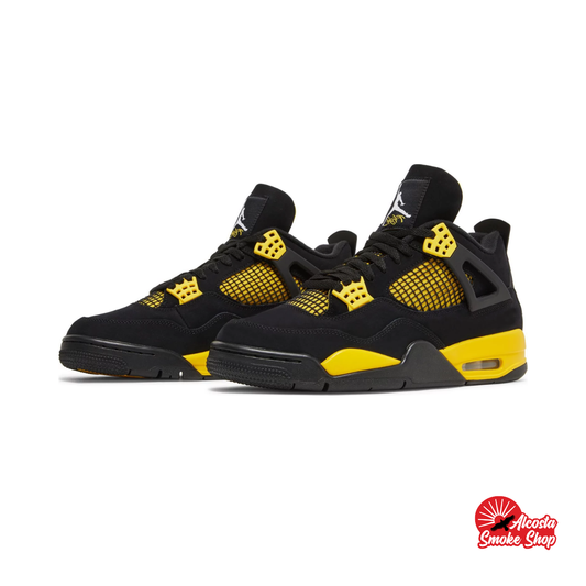 this is an image of Air Jordan 4 "Thunder"