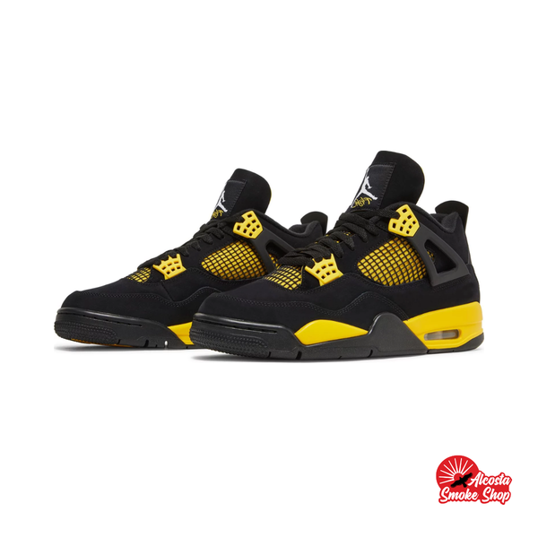 this is an image of Air Jordan 4 "Thunder"