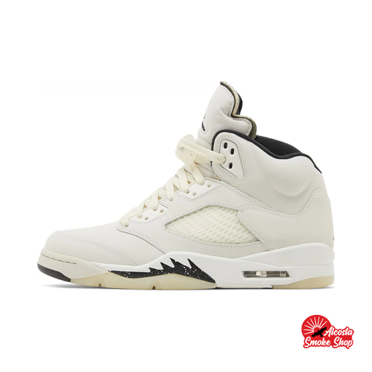 this is an image of Air Jordan 5 Retro SE "Sail"