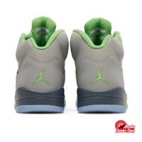 this is an image of Air Jordan 5 "Green Bean"