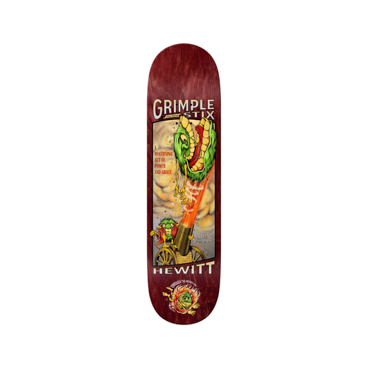 Anti Hero Deck Grimple Stix Obvious Greats Hewitt 8.38