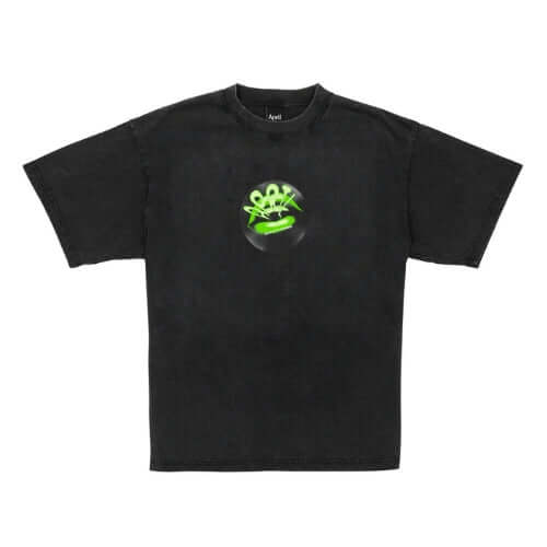 April SS Tee CD Vintage Black
