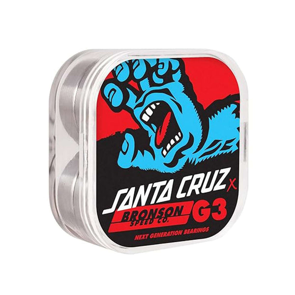 this is an image of Santa Cruz G3 Bronson Skateboard Bearings