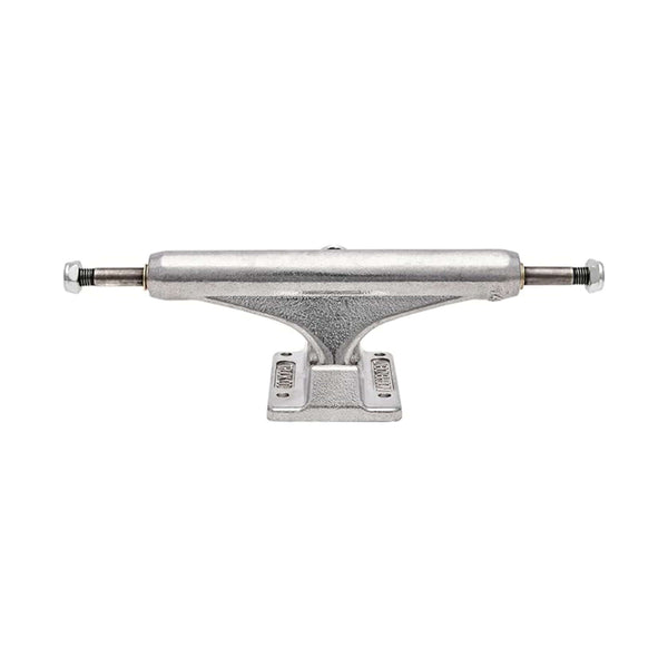 this is an image of Independent Forged Hollow Mid Silver Truck Pair