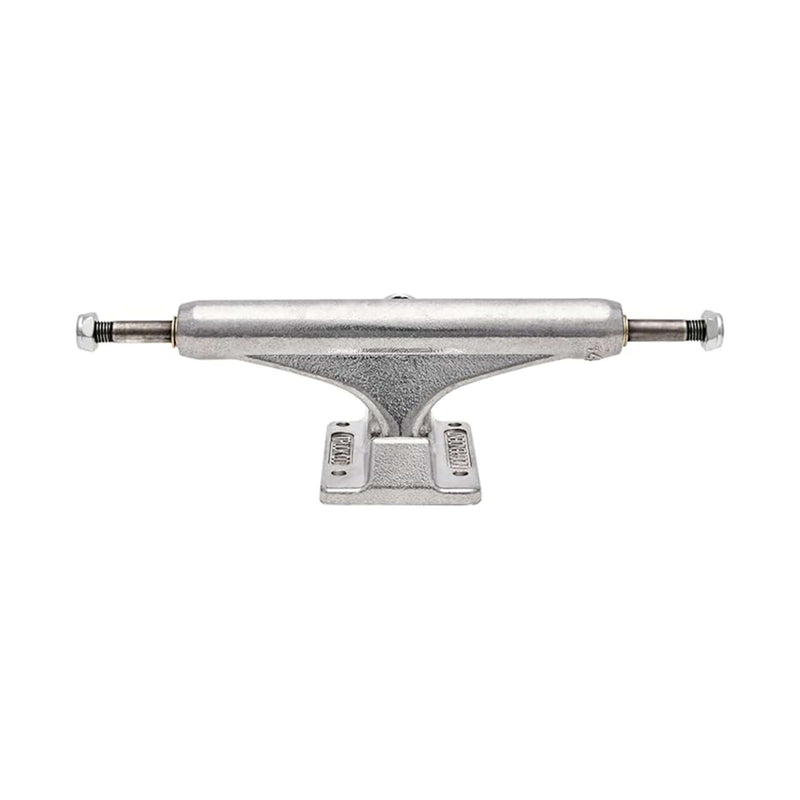 this is an image of Independent Forged Hollow Mid Silver Truck Pair