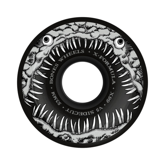 this is an image of Bones Wheels X Formula V5 Sidecut Dark Waters