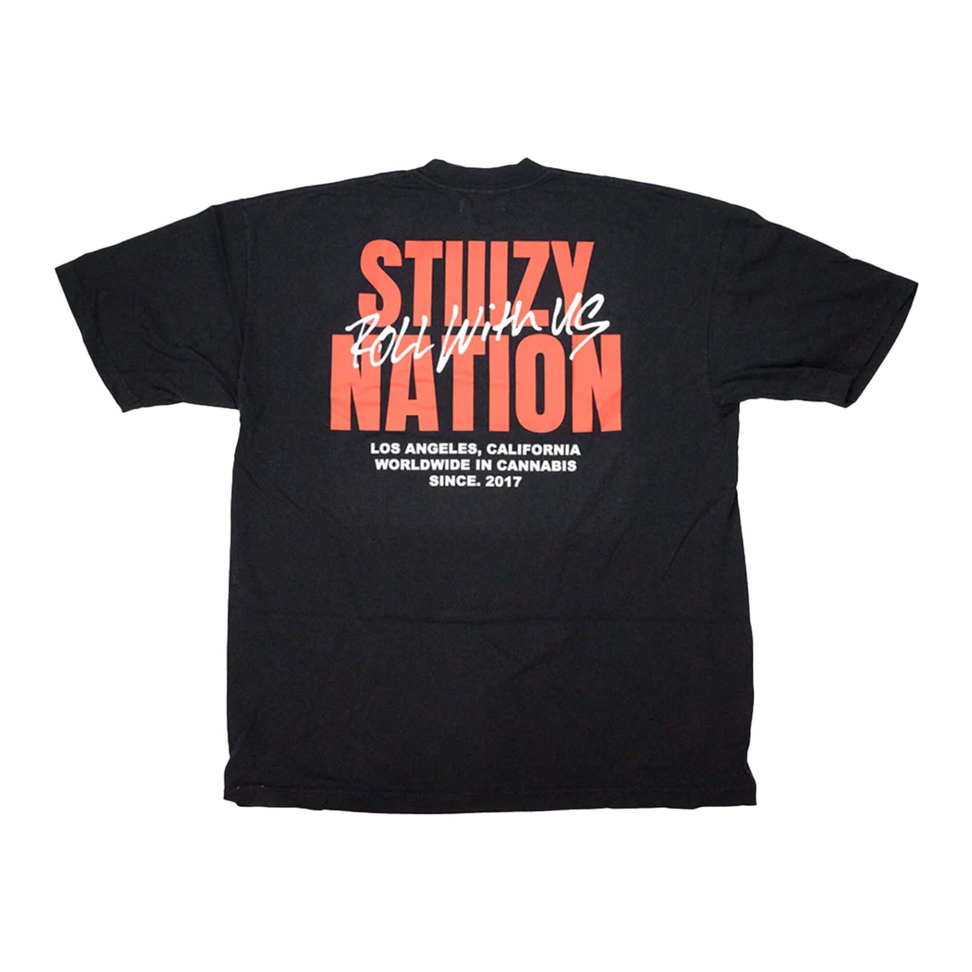 this is an image of Stiizy SS Tee Black